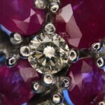 Diamond Ruby Ring Jewellery #OOET-12 - Image 11