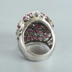 Diamond Ruby Ring Jewellery #OOET-12 - Image 6