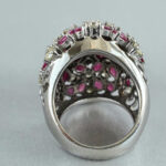 Diamond Ruby Ring Jewellery #OOET-12 - Image 5