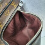 LV Kasai Clutch Monogram Macassar Coated Canvas with Leather and Gold Hardware #OOEK-1 - Image 30