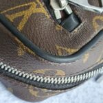 LV Kasai Clutch Monogram Macassar Coated Canvas with Leather and Gold Hardware #OOEK-1 - Image 15