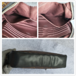 LV Kasai Clutch Monogram Macassar Coated Canvas with Leather and Gold Hardware #OOEK-1 - Image 27