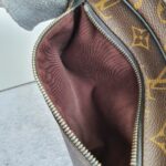 LV Kasai Clutch Monogram Macassar Coated Canvas with Leather and Gold Hardware #OOEK-1 - Image 31