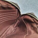 LV Kasai Clutch Monogram Macassar Coated Canvas with Leather and Gold Hardware #OOEK-1 - Image 32