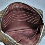 LV Kasai Clutch Monogram Macassar Coated Canvas with Leather and Gold Hardware #OOEK-1 - Image 35