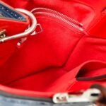 LV Kleber Bag Blue/Red with Epi Leather and Silver Hardware #OOKC-1 - Image 35