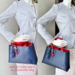 LV Kleber Bag Blue/Red with Epi Leather and Silver Hardware #OOKC-1 - Image 41