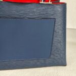 LV Kleber Bag Blue/Red with Epi Leather and Silver Hardware #OOKC-1 - Image 6