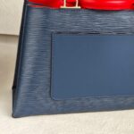 LV Kleber Bag Blue/Red with Epi Leather and Silver Hardware #OOKC-1 - Image 5