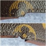 LV M61960 Pouch Brown with Monogram Coated Canvas/Leather and Gold Hardware #OOLS-2 - Image 8