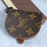LV M61960 Pouch Brown with Monogram Coated Canvas/Leather and Gold Hardware #OOLS-2