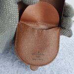 LV M61960 Pouch Brown with Monogram Coated Canvas/Leather and Gold Hardware #OOLS-2 - Image 5