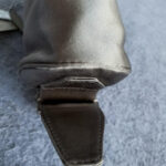 Tod's Evening Bag Silver Grey Satin with Diamante and Silver Hardware #TSTT-8 - Image 14