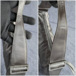 Tod's Evening Bag Silver Grey Satin with Diamante and Silver Hardware #TSTT-8 - Image 17