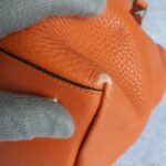 Tods Tote Bag Orange with Calf Leather and Gold Hardware #OOLT-1 - Image 14