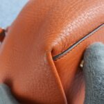 Tods Tote Bag Orange with Calf Leather and Gold Hardware #OOLT-1 - Image 16