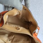 Tods Tote Bag Orange with Calf Leather and Gold Hardware #OOLT-1 - Image 25