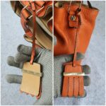 Tods Tote Bag Orange with Calf Leather and Gold Hardware #OOLT-1 - Image 21