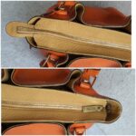 Tods Tote Bag Orange with Calf Leather and Gold Hardware #OOLT-1 - Image 9