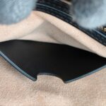 Balmain Crossbody Bag Black/Brown with Leather/Canvas and Gold Hardware #OOUO-6 - Image 30