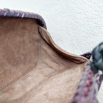 Bottega Veneta Knot Clutch Purple/Bronze with Snake Skin/Suede Leather Lining and Black Hardware #OOTL-1 - Image 18