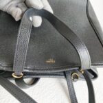 Celine Tote Bag Black with Calf Leather and Gold Hardware #OOUO-2 - Image 13