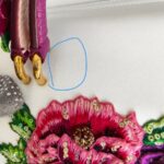 D&G Welcome Bag White/Red/Purple with Leather/Embroidery/Sequin and Gold Hardware #OOUO-5 - Image 12