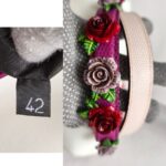 D&G Welcome Bag White/Red/Purple with Leather/Embroidery/Sequin and Gold Hardware #OOUO-5 - Image 25