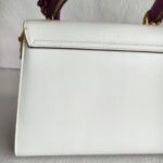D&G Welcome Bag White/Red/Purple with Leather/Embroidery/Sequin and Gold Hardware #OOUO-5 - Image 5