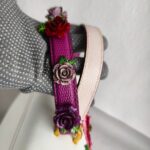 D&G Welcome Bag White/Red/Purple with Leather/Embroidery/Sequin and Gold Hardware #OOUO-5 - Image 23