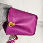 D&G Welcome Bag White/Red/Purple with Leather/Embroidery/Sequin and Gold Hardware #OOUO-5 - Image 8