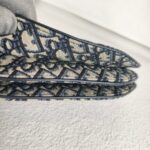 Dior Saddle Crossbody Bag Blue with Canvas/Leather and Gold Hardware #OOCY-3 - Image 13