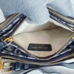 Dior Saddle Crossbody Bag Blue with Canvas/Leather and Gold Hardware #OOCY-3 - Image 22