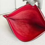 Hermes Bazar MM Clutch Rouge Genat with Togo Leather #OOCR-2 - Image 14