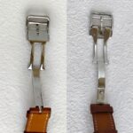 Hermes Cape Code Large Watch with Barenia Brown Leather #OOKE-4 - Image 8