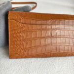 Hermes Constance To Go Long Wallet Brown with Alligator and Gold Hardware #EEEE-0 - Image 5