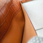 Hermes Constance To Go Long Wallet Brown with Alligator and Gold Hardware #EEEE-0 - Image 16