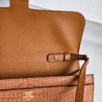 Hermes Constance To Go Long Wallet Brown with Alligator and Gold Hardware #EEEE-0 - Image 18