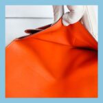 Hermes Dogon Duo Wallet Orange with Togo Leather and Palladium Hardware #OOKL-2 - Image 21