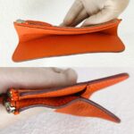 Hermes Dogon Duo Wallet Orange with Togo Leather and Palladium Hardware #OOKL-2 - Image 27