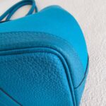 Hermes Garden Party 30 cm Blue Zanzibar with Toile Officer/Negonda Leather #OOKL-1 - Image 13