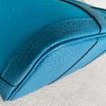 Hermes Garden Party 30 cm Blue Zanzibar with Toile Officer/Negonda Leather #OOKL-1 - Image 14