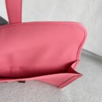 Hermes Jige Clutch Pink Rose with Epsom Leather #OOCR-3 - Image 15