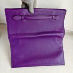Hermes Plitplat Clutch Ultraviolet Purple with Evercolor #OOCR-1 - Image 9