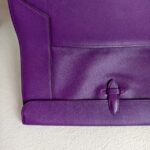 Hermes Plitplat Clutch Ultraviolet Purple with Evercolor #OOCR-1 - Image 4
