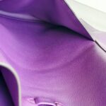 Hermes Plitplat Clutch Ultraviolet Purple with Evercolor #OOCR-1 - Image 20