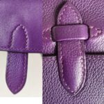 Hermes Plitplat Clutch Ultraviolet Purple with Evercolor #OOCR-1 - Image 15
