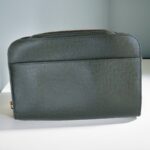 LV Baikal Clutch Green Calf Leather with Gold Hardware #OOSO-4