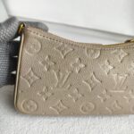 LV Easy Pouch Etoupe Grey with Empreinte Leather and Gold Hardware #OOCY-4 - Image 5