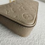 LV Easy Pouch Etoupe Grey with Empreinte Leather and Gold Hardware #OOCY-4 - Image 12